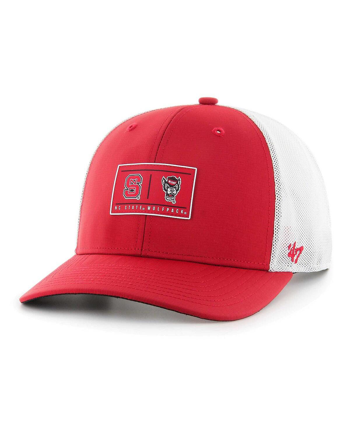 Мужская красная регулируемая шляпа NC State Wolfpack Bonita Brrr Hitch '47 Brand