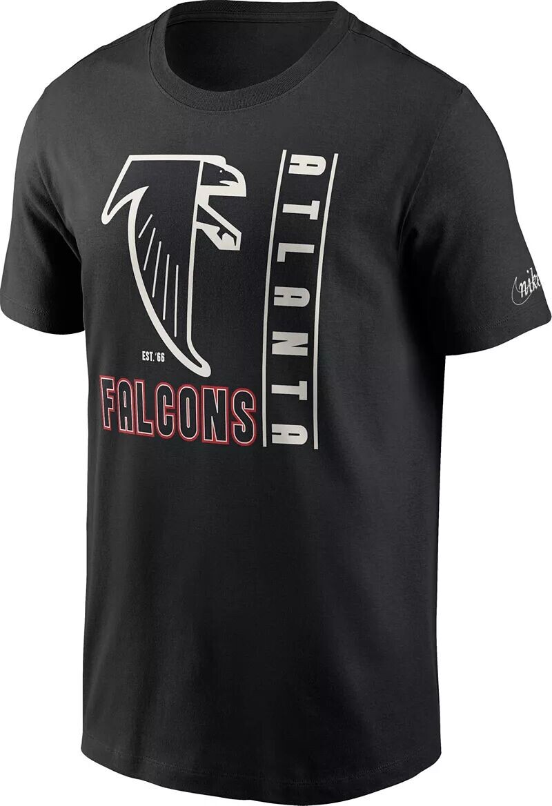 

Мужская черная футболка Nike Atlanta Falcons Rewind Essential