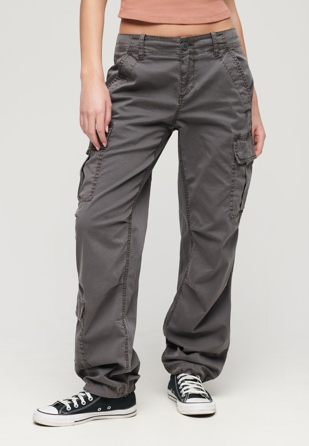 

Брюки карго Superdry, серый
