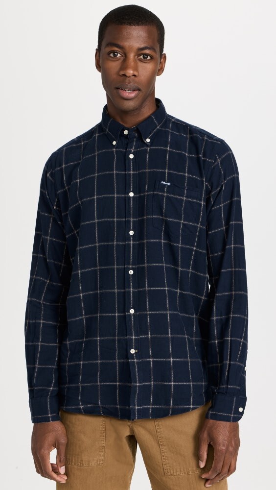 

Рубашка Barbour Barbour Acorn Tailored, нави