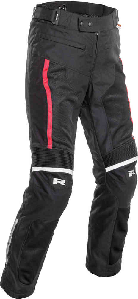 Airvent Evo 2 водонепроницаемые женские мотоциклетные текстильные брюки Richa, черный/белый/красный camargue evo водонепроницаемые женские мотоциклетные текстильные брюки richa