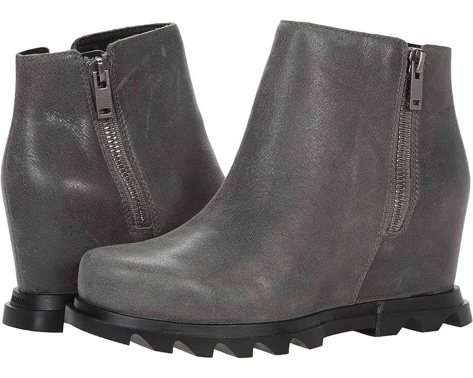 

Ботинки SOREL Joan of Arctic Wedge III Zip, цвет Quarry/Black