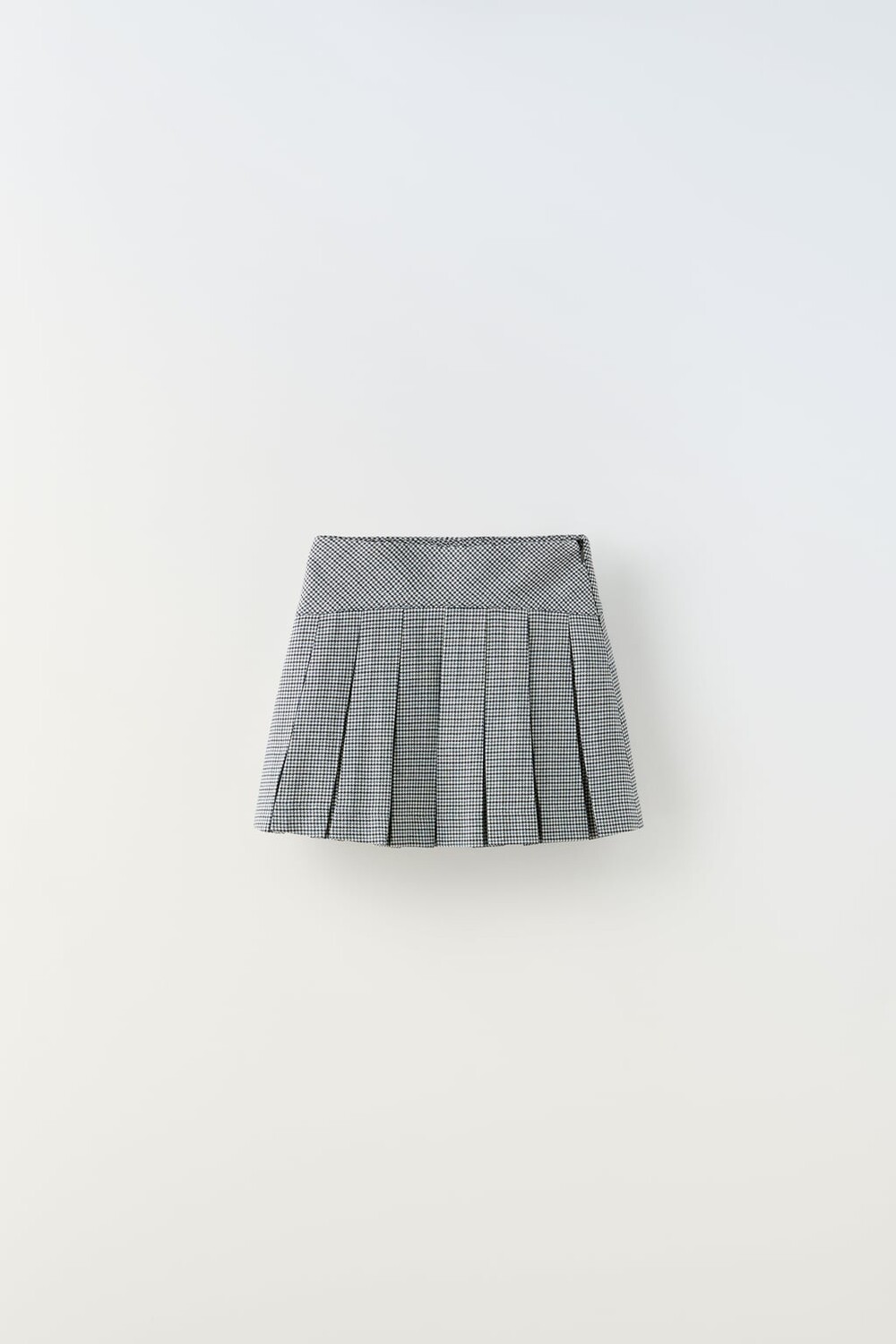 

Юбка в гусиные лапки ZARA, серый