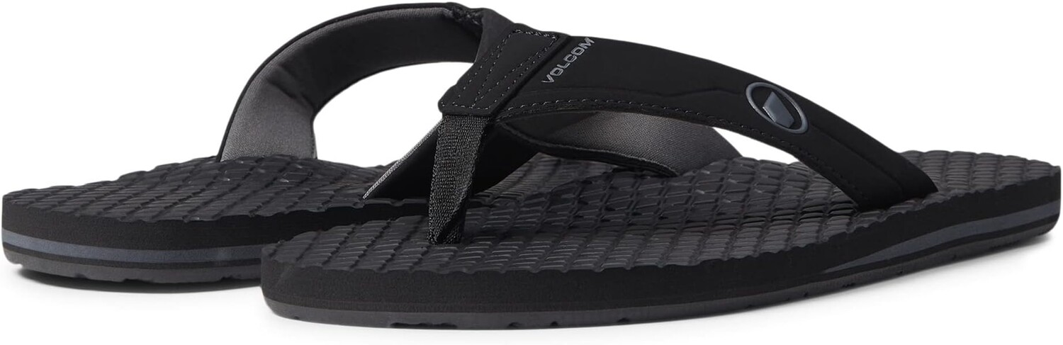

Шлепанцы Eco Recliner 2 Volcom, цвет Black/Grey