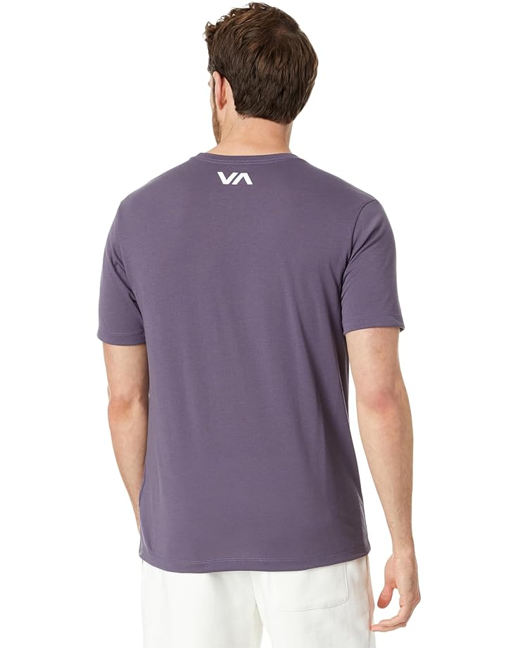 

Футболка RVCA Icon Short Sleeve Tee, цвет Gray Purple