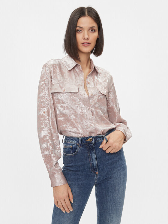 

Рубашка стандартного кроя Guess, розовый