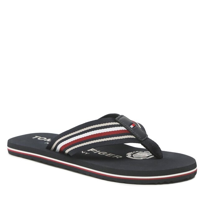 

Шлепанцы Tommy Hilfiger CorporateStripes Beach, темно-синий