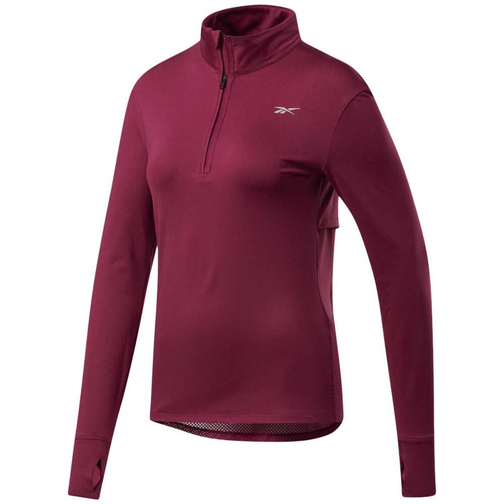 

Толстовка Reebok Workout Ready Run 1/4, розовый