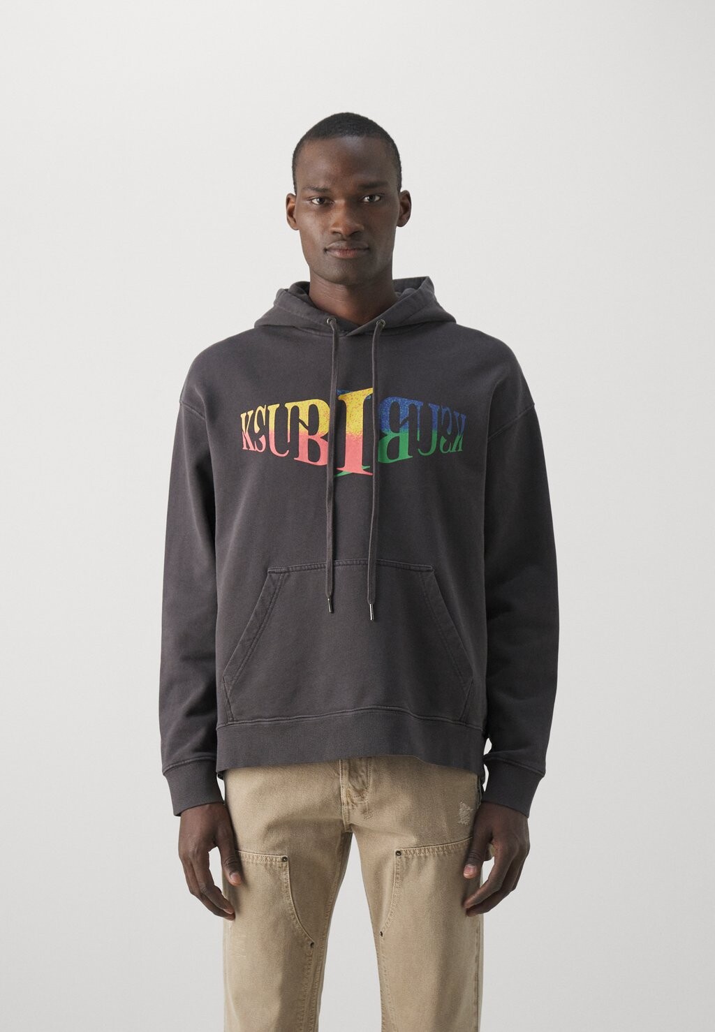 

Толстовка CROSSROADS BIGGIE HOODIE Ksubi, цвет black