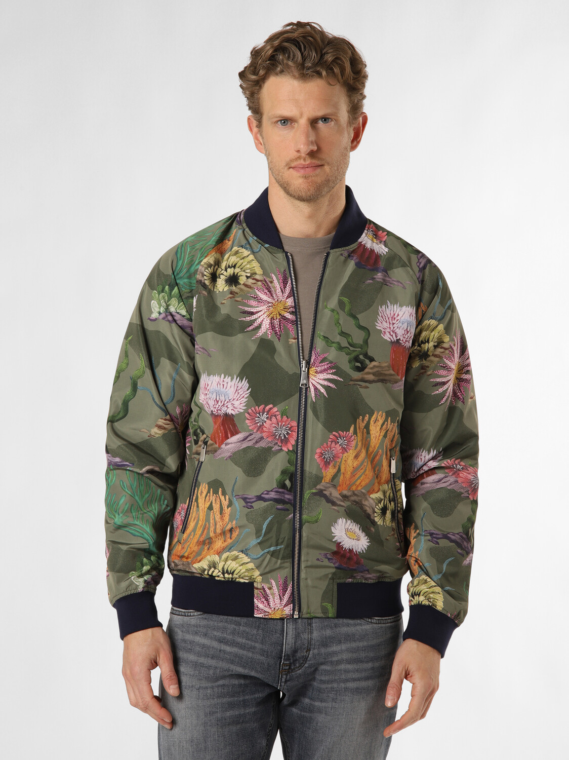 

Толстовка Scotch & Soda Wendejacke, цвет marine mehrfarbig