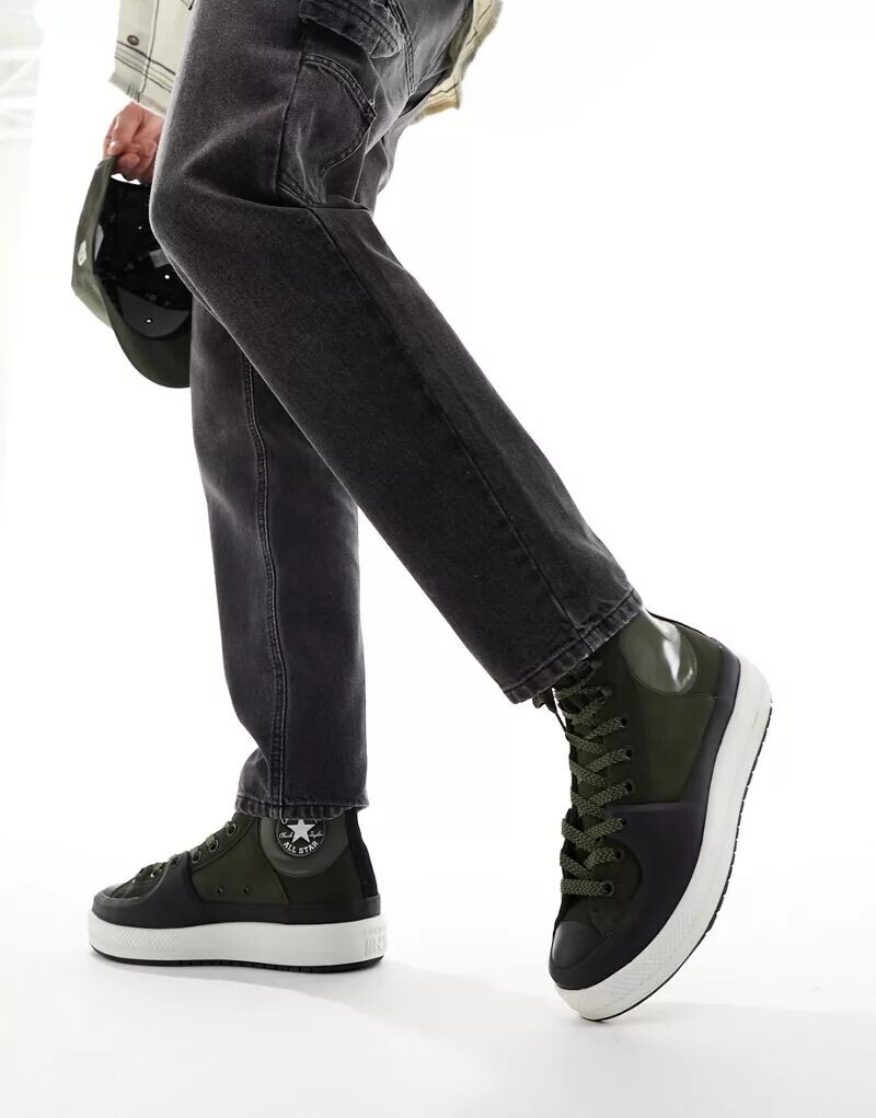 

Черные кроссовки Converse Chuck Taylor All Star Construct Hi