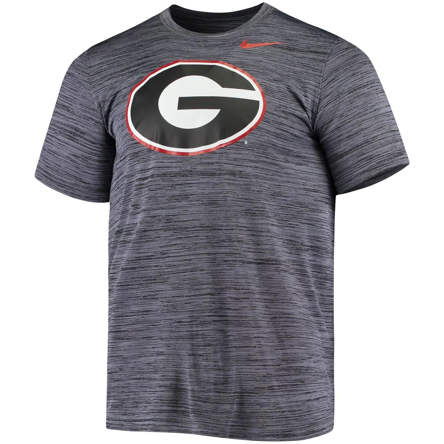 

Мужская черная футболка Georgia Bulldogs Tonal Velocity Legend Performance Nike, Черный