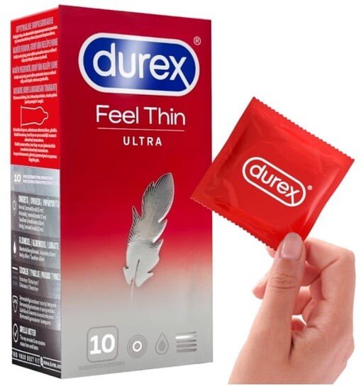 

Дюрекс Durex Feel Thin Ultra 10'S