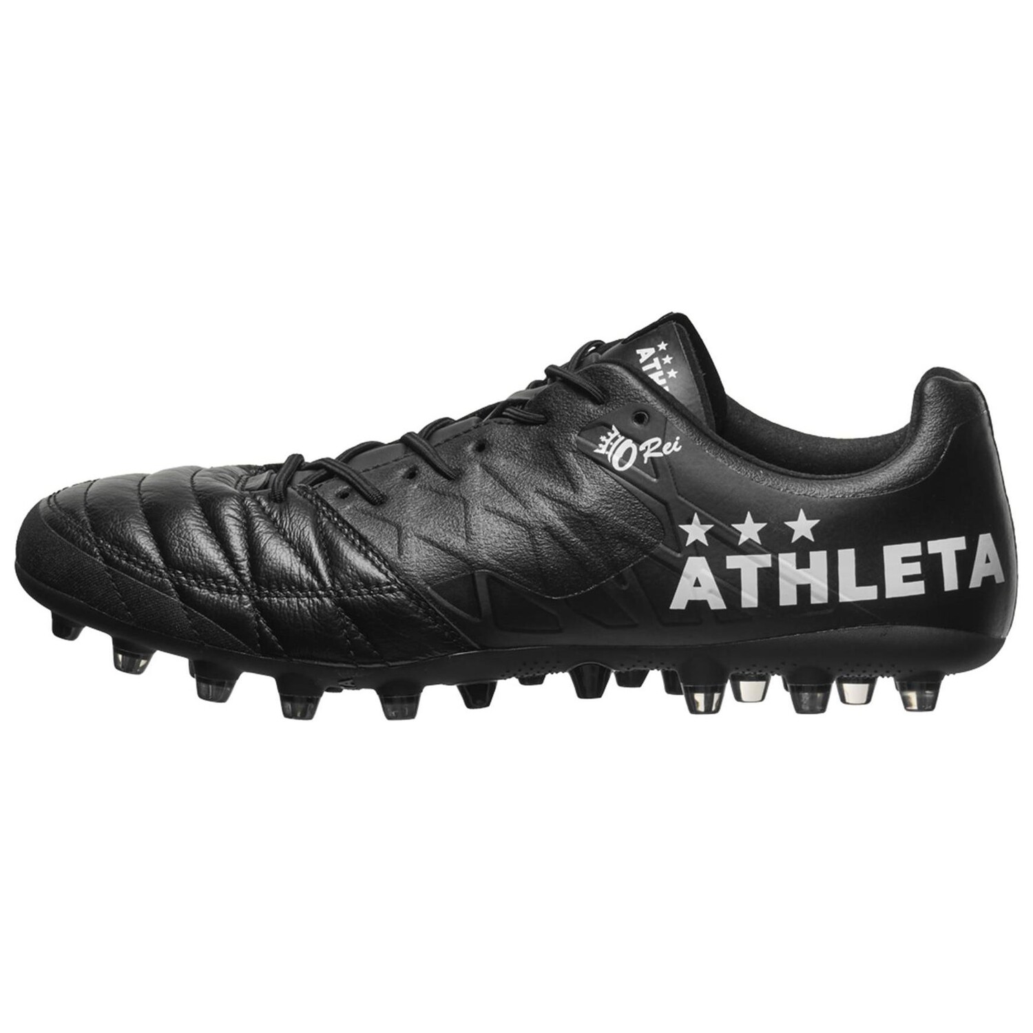 

Футбольные бутсы мужские среднего размера черные Athleta