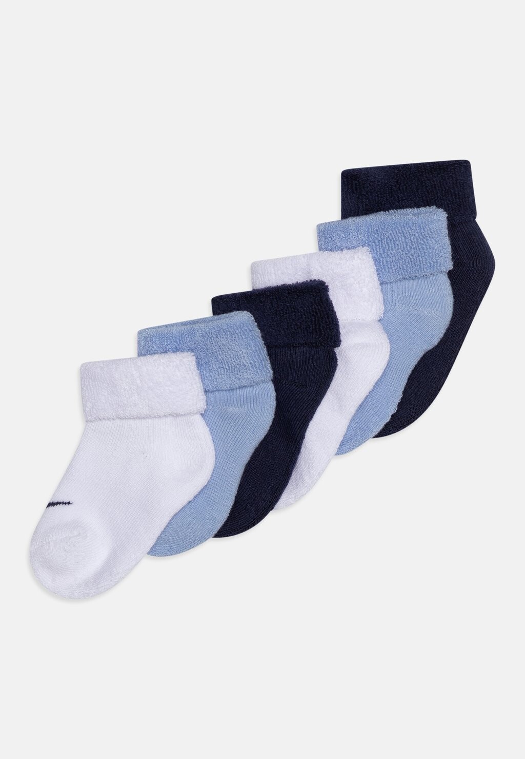 

Носки Cuffed Infant Unisex 6 Pack Nike, цвет cobalt bliss