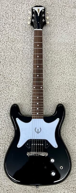 

Электрогитара Epiphone Designer Series Coronet Solid Body Electric Guitar - Ebony Finish