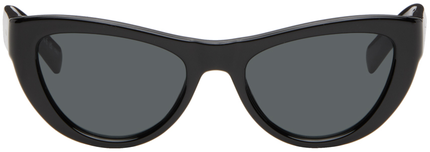 Черные солнцезащитные очки SL 676 New Wave Saint Laurent очки солнцезащитные new
