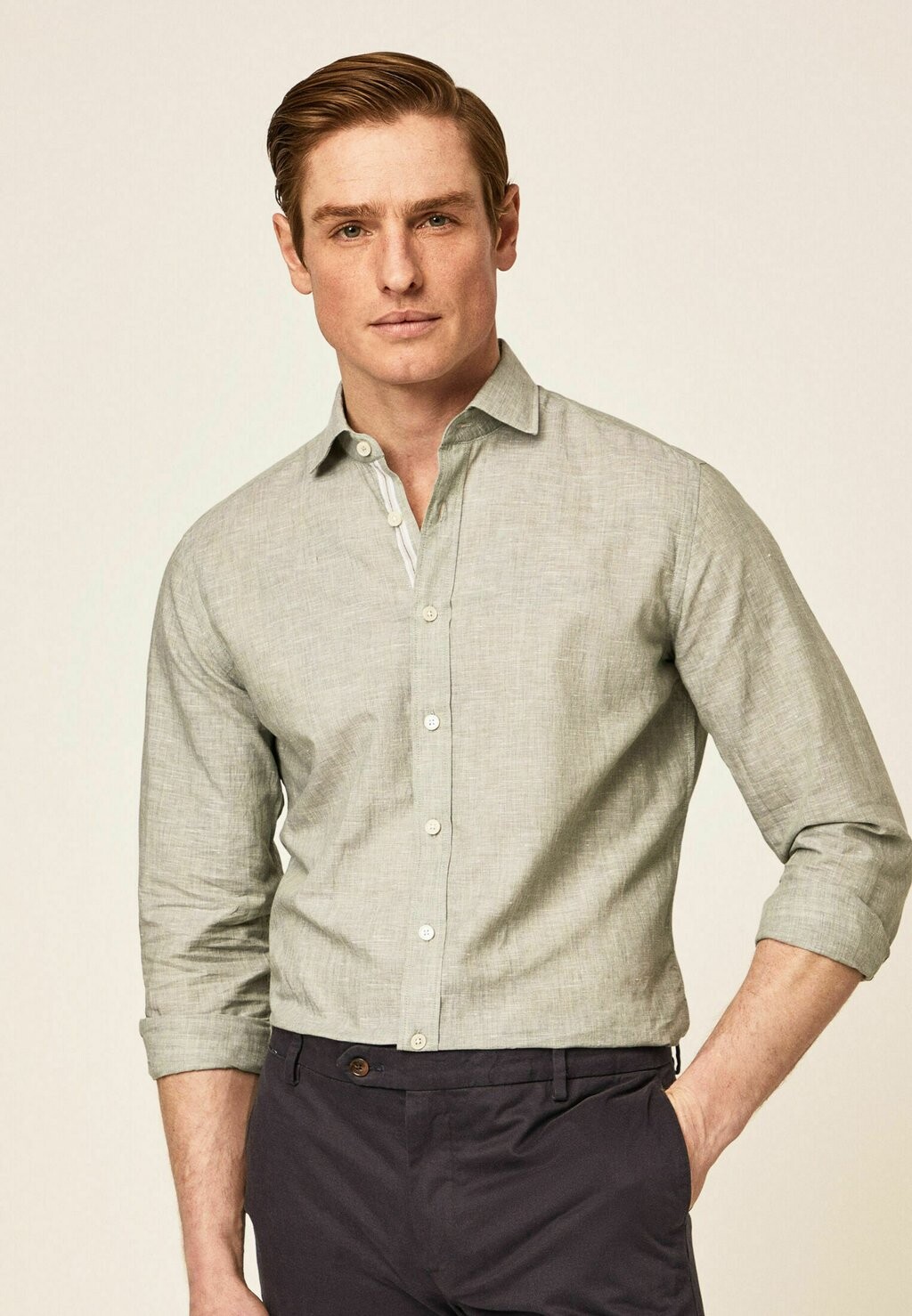 

Рубашка Hackett London, зеленый