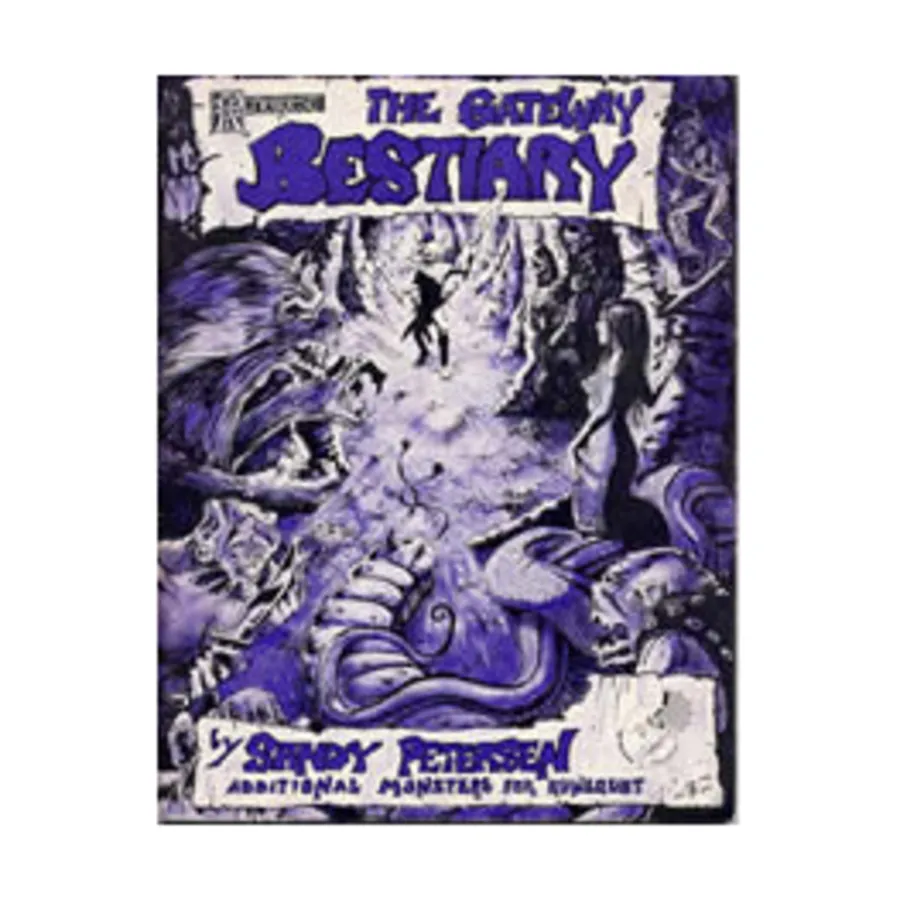 

Gateway Bestiary, RuneQuest (Chaosium), мягкая обложка