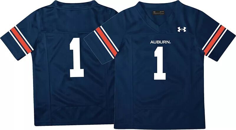 

Синяя реплика футбольной майки Under Armour Infant Auburn Tigers