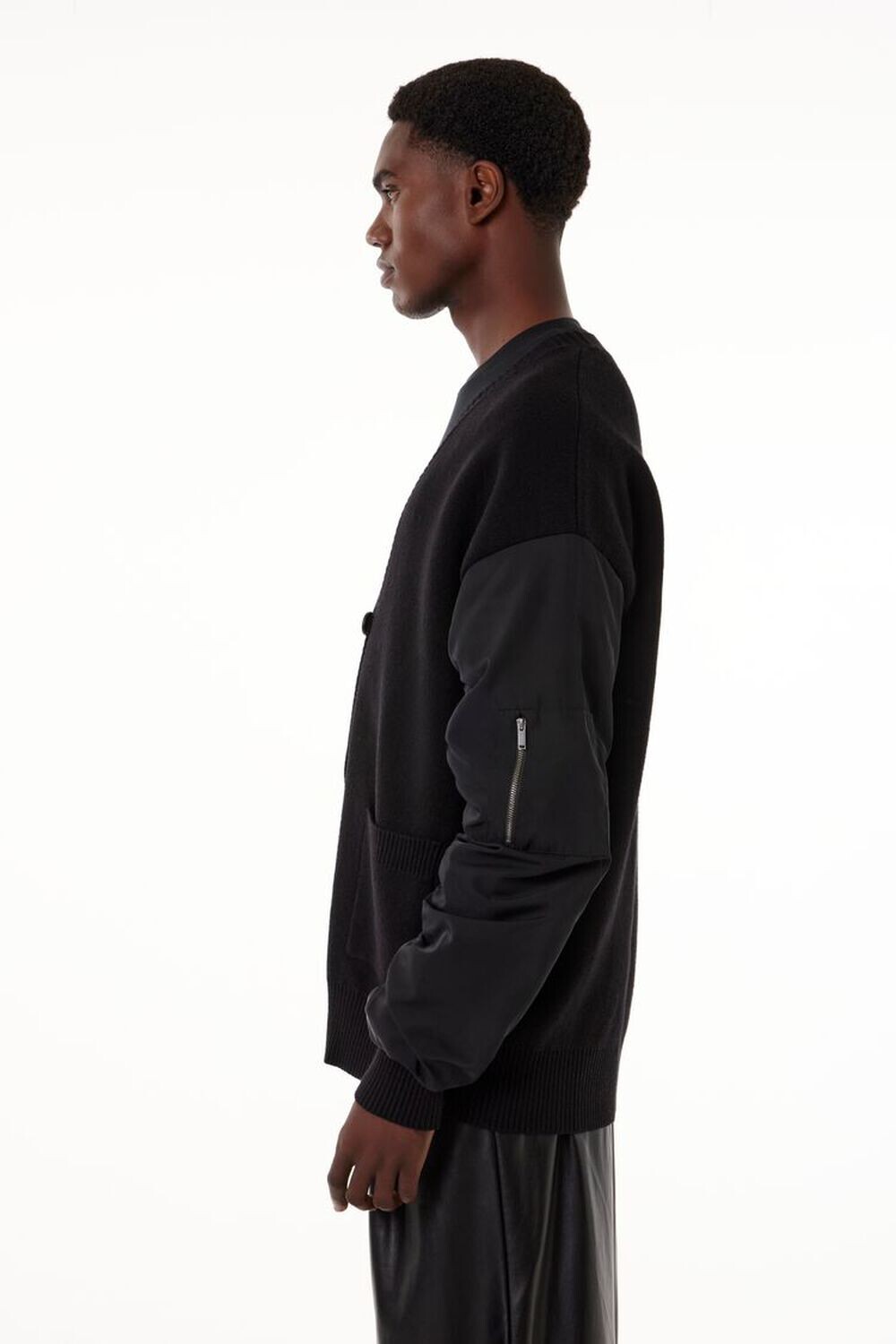 

Джемпер-кардиган унисекс Barneys New York Utility Forever 21, черный