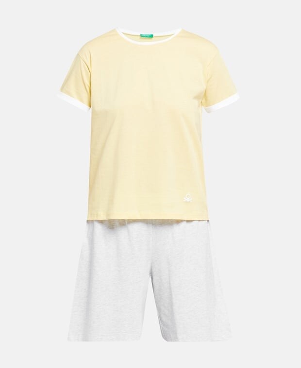 

Пижама Undercolors of Benetton, желтый