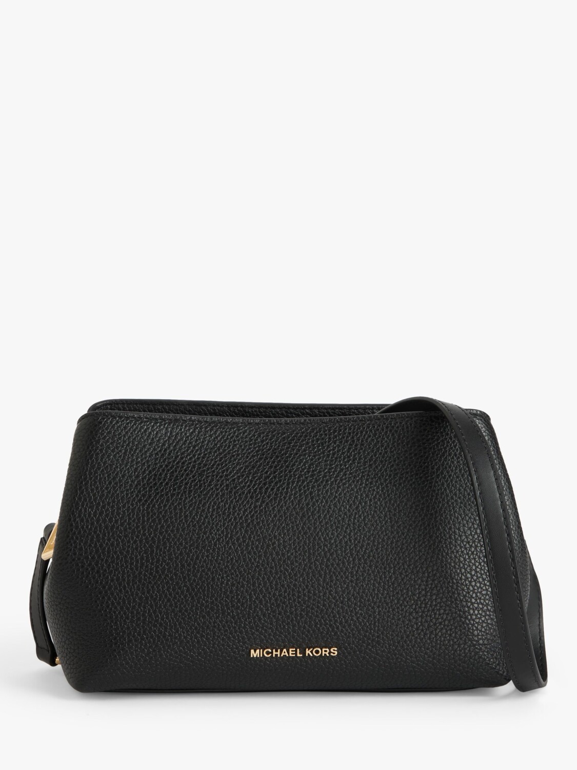 

Кожаная сумка через плечо Michael Kors Kensington, черная