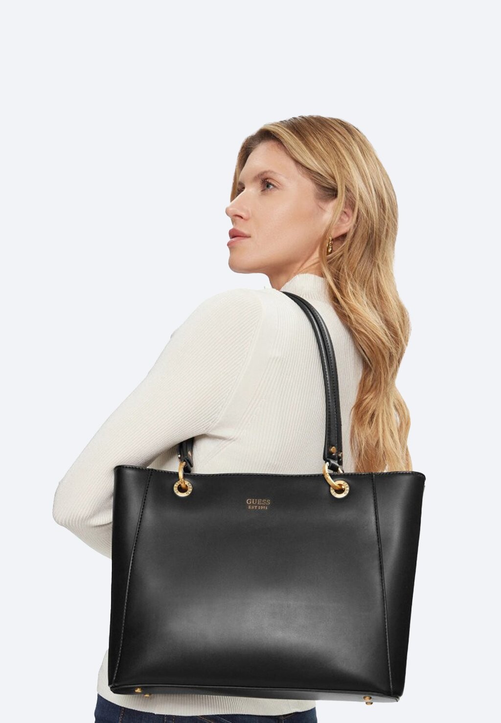 

Сумочка Satchel Guess, черный
