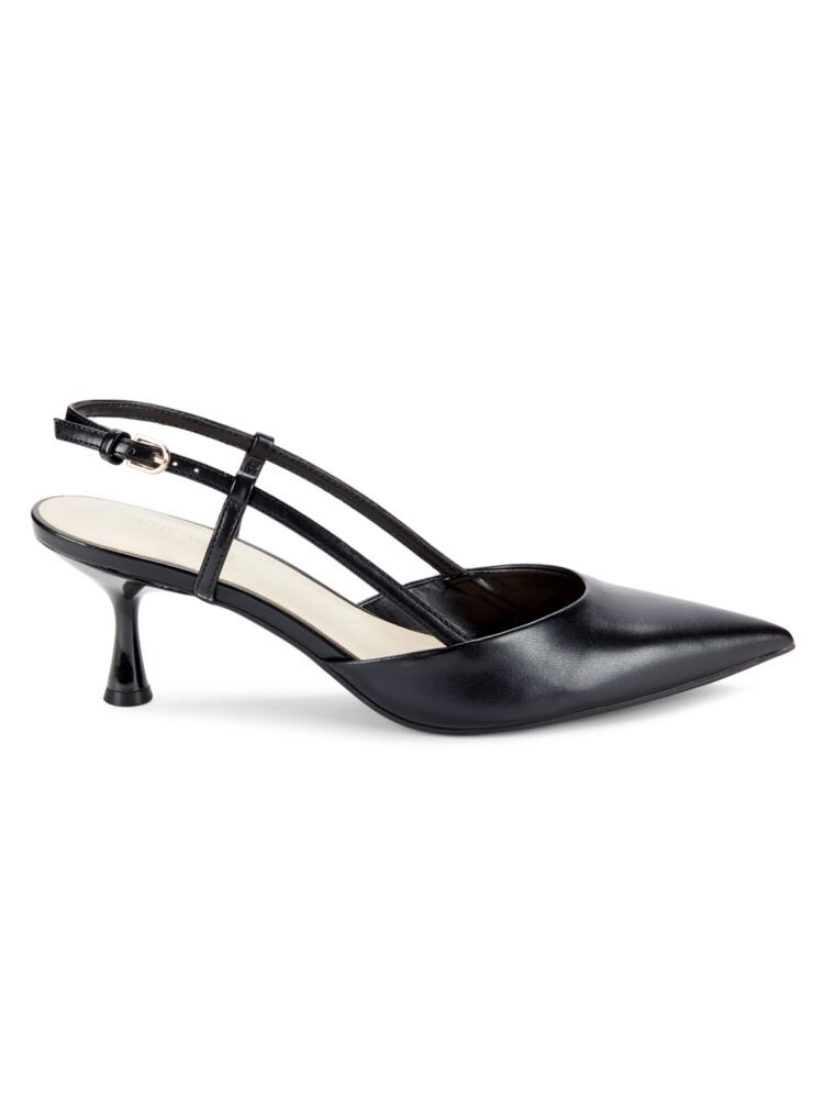 

Туфли-лодочки на каблуке с открытой пяткой Nine West, черный