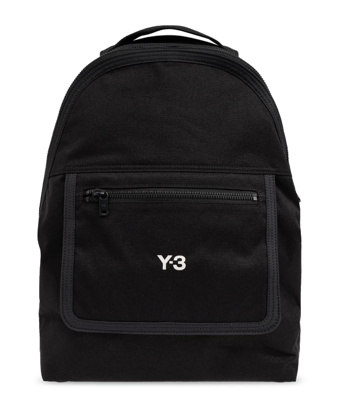 

Рюкзак с принтом логотипа Y-3, черный