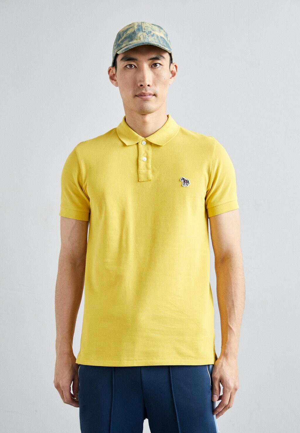 

Рубашка-поло MENS SLIM FIT ZEBRA PS Paul Smith, цвет yellow