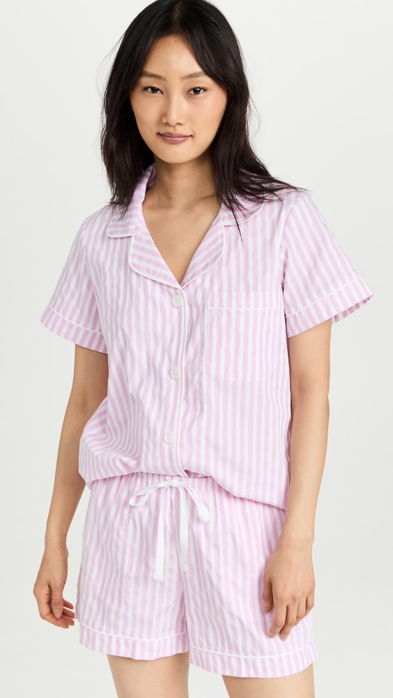 

Пижамный комплект BedHead PJs Classic Stripe, розовый