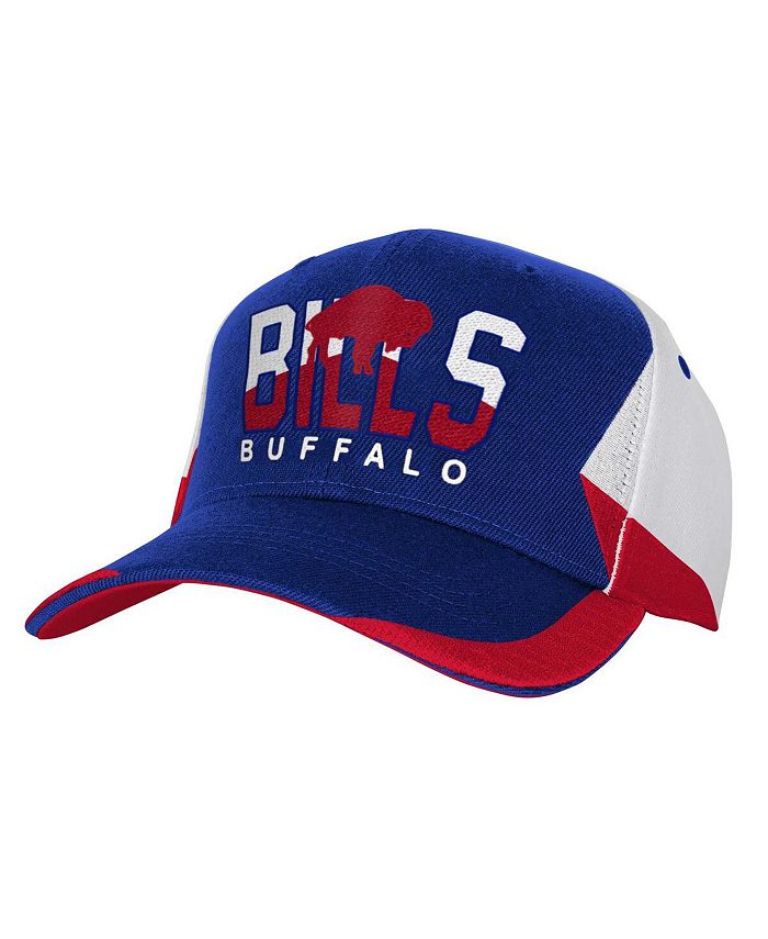 Регулируемая шапка Royal Buffalo Bills в стиле ретро с куполом для больших мальчиков и девочек Mitchell & Ness, синий