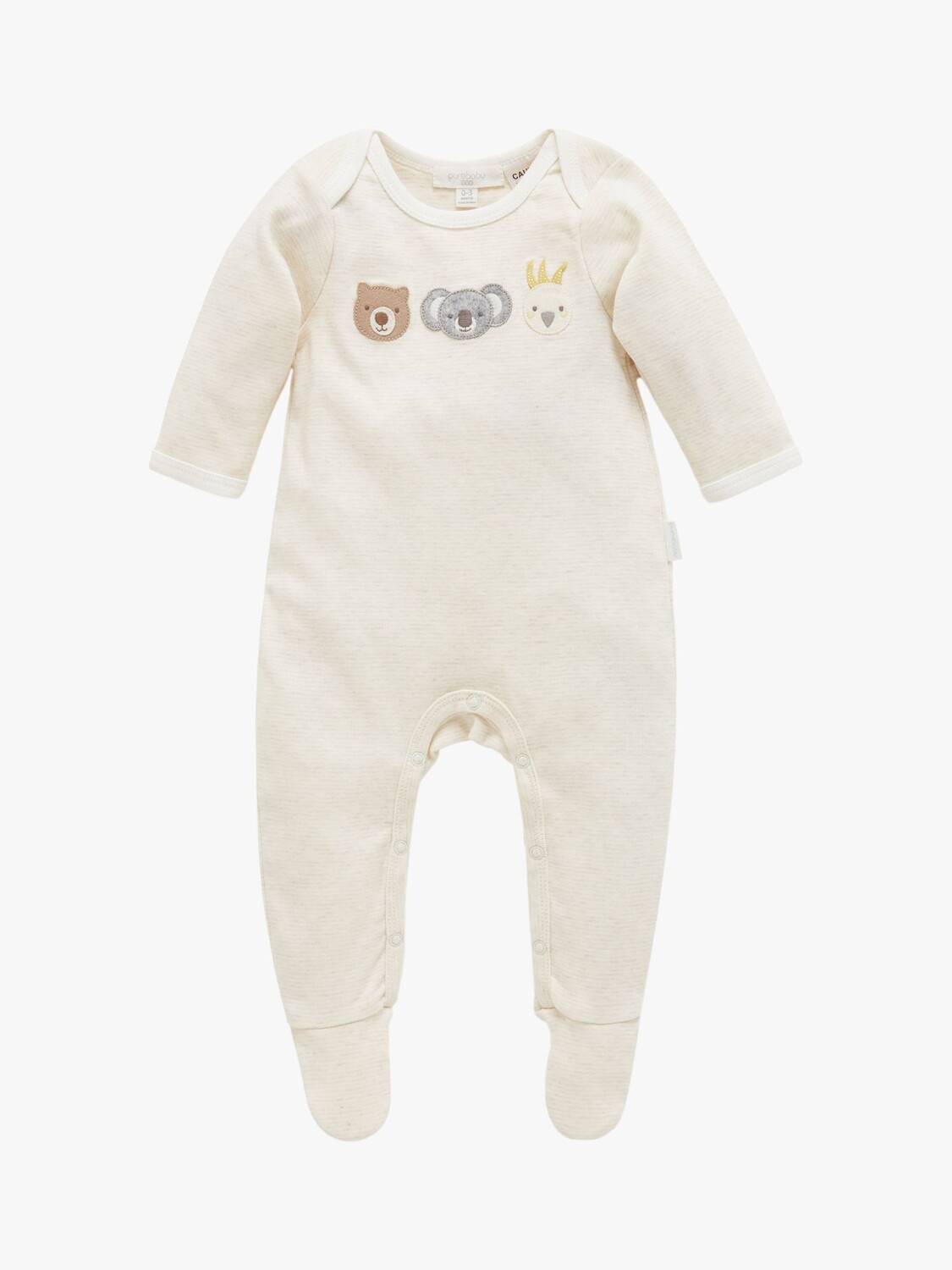 

Детский комбинезон Purebaby Bush, бежевый