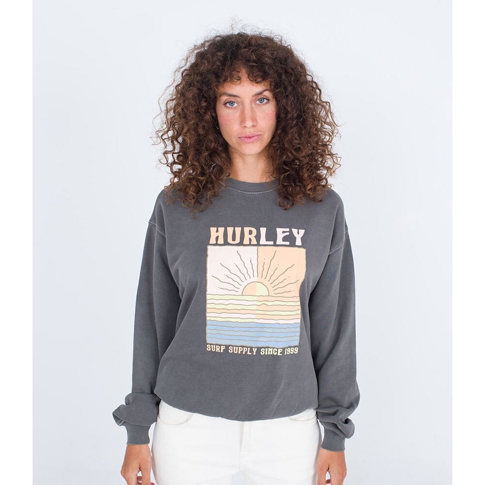 

Толстовка Hurley La Mer Boyfriend, серый