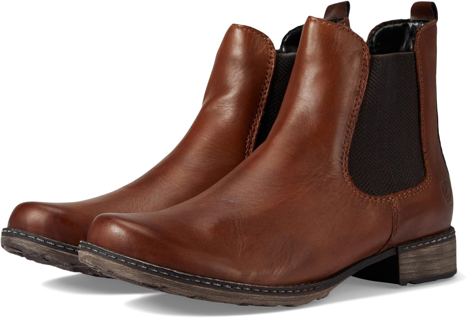 

Ботинки Челси D4375 Rieker, цвет Chestnut/Chestnut