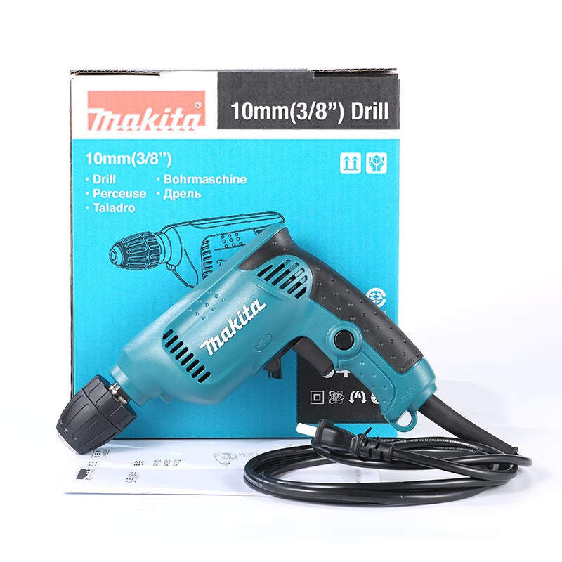 Дрель ручная электрическая Makita 6413, 450W