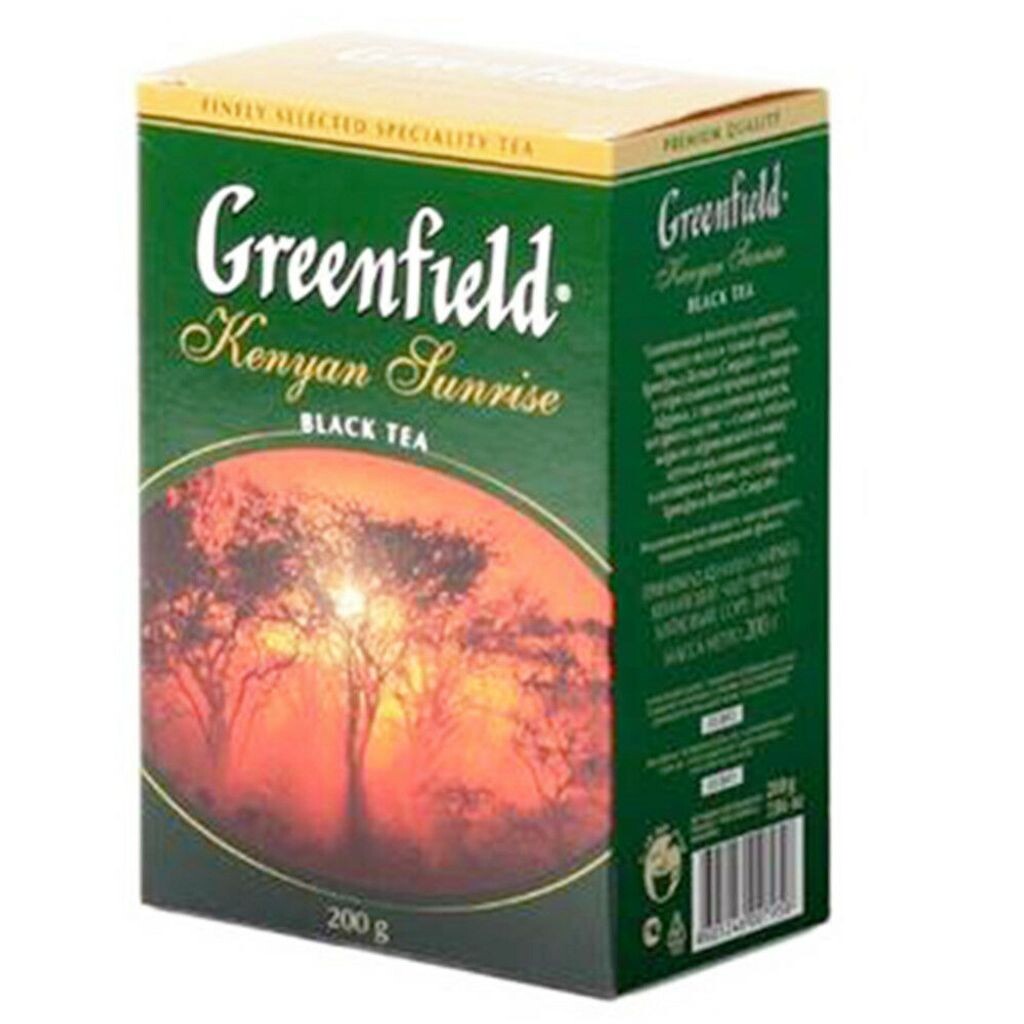

Чай черный Greenfield Kenyan Sunrise листовой черный чай черный чай 200г