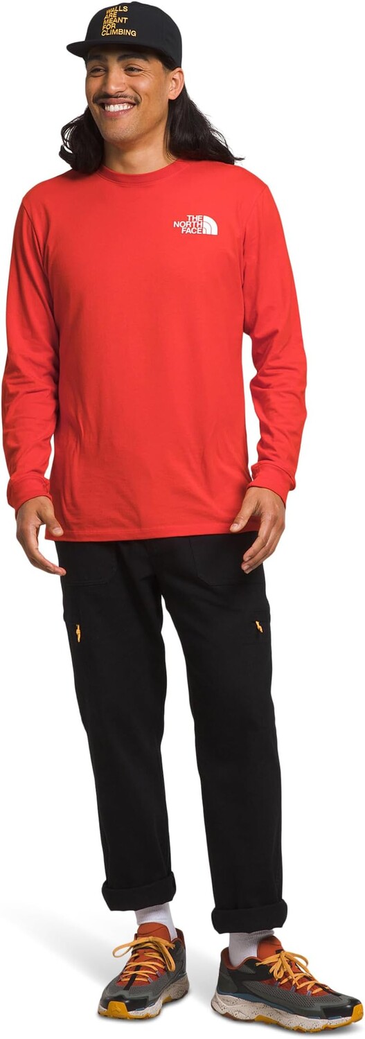 

Футболка Box NSE с длинными рукавами The North Face, цвет Fiery Red/Art