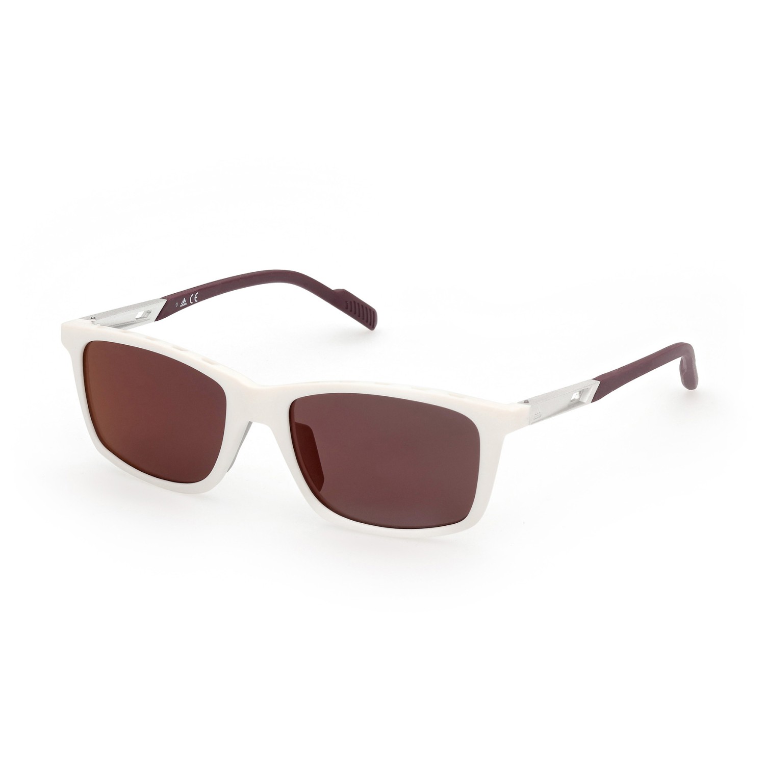 Солнцезащитные очки Adidas SP0052 Mirror Cat 3, белый солнцезащитные очки adidas sp0083 mirror cat 3 цвет crystal