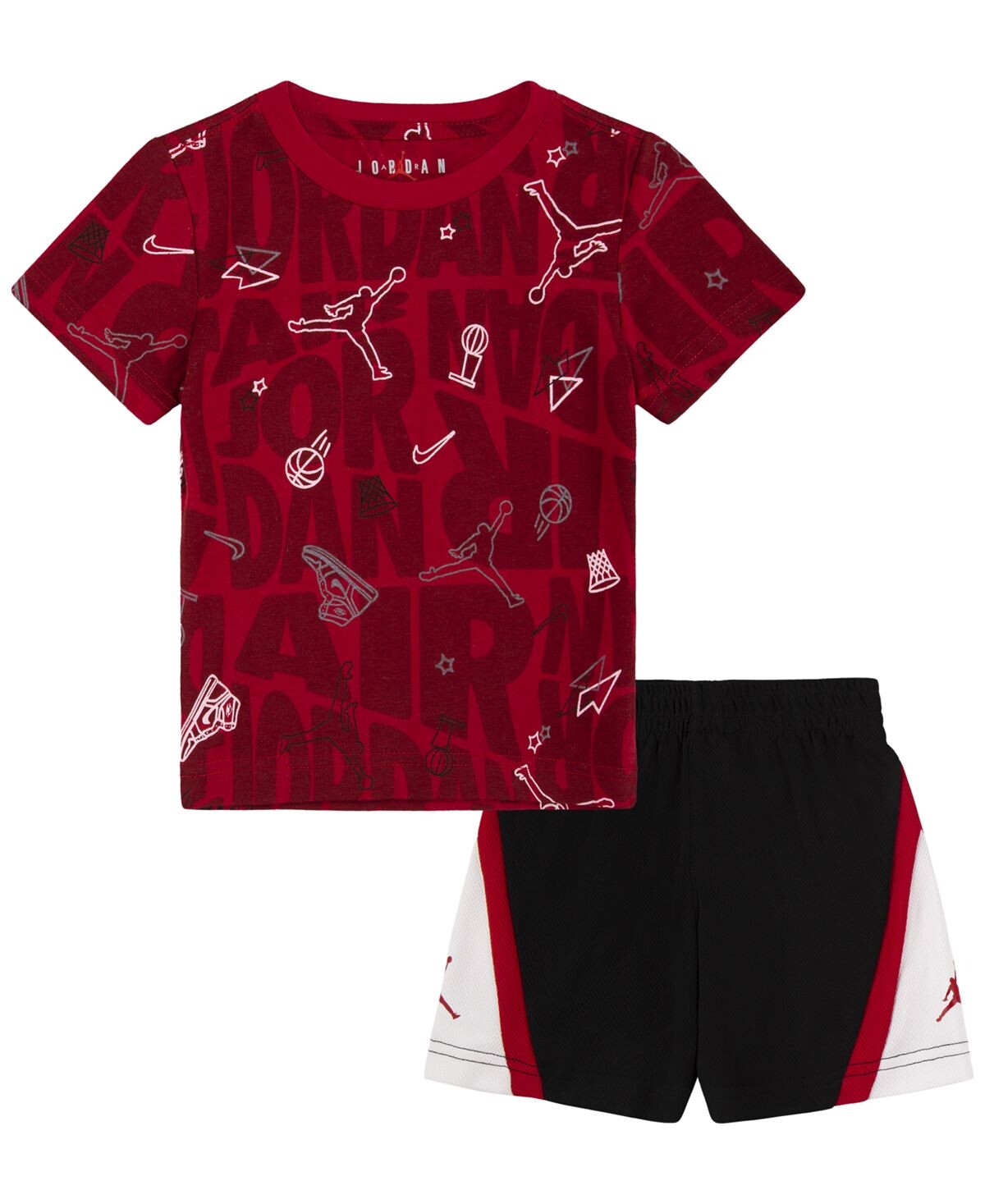 

Комплект из футболки и шорт для детской площадки Jumpman для маленьких мальчиков Jordan