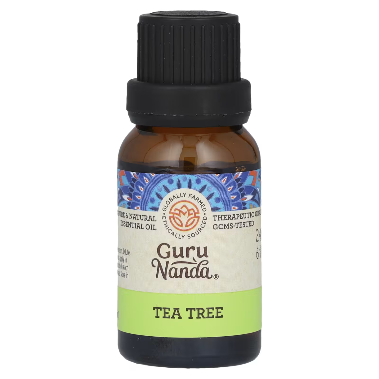 GuruNanda 100% чистое и натуральное эфирное масло чайного дерева 0,5 жидких унций (15 мл)