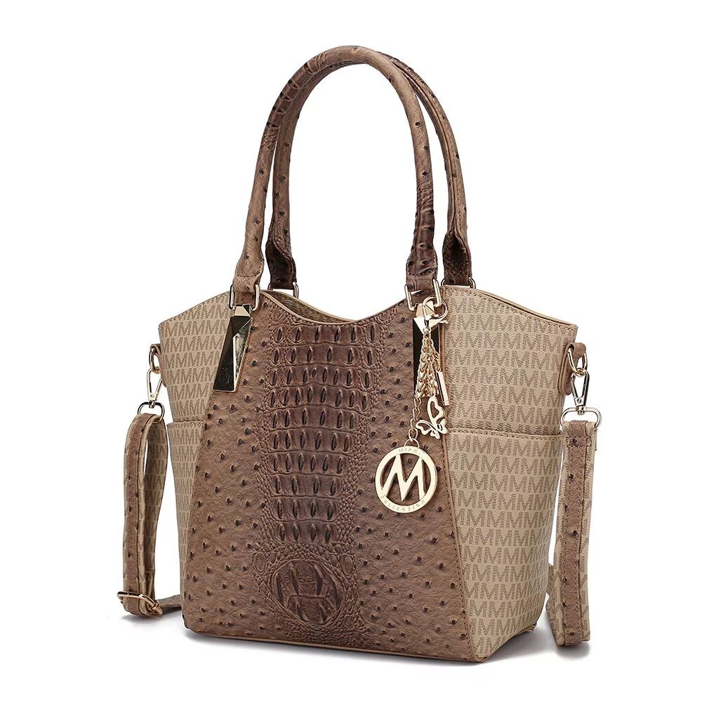

Сумка-тоут Kristal M Signature из коллекции MKF от Mia K. MKF Collection, белый