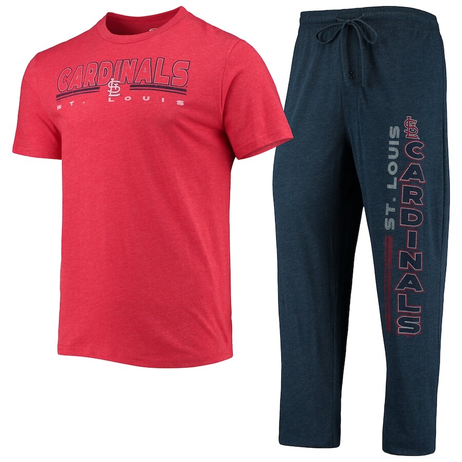 

Пижамный комплект Concepts Sport St Louis Cardinals, нави