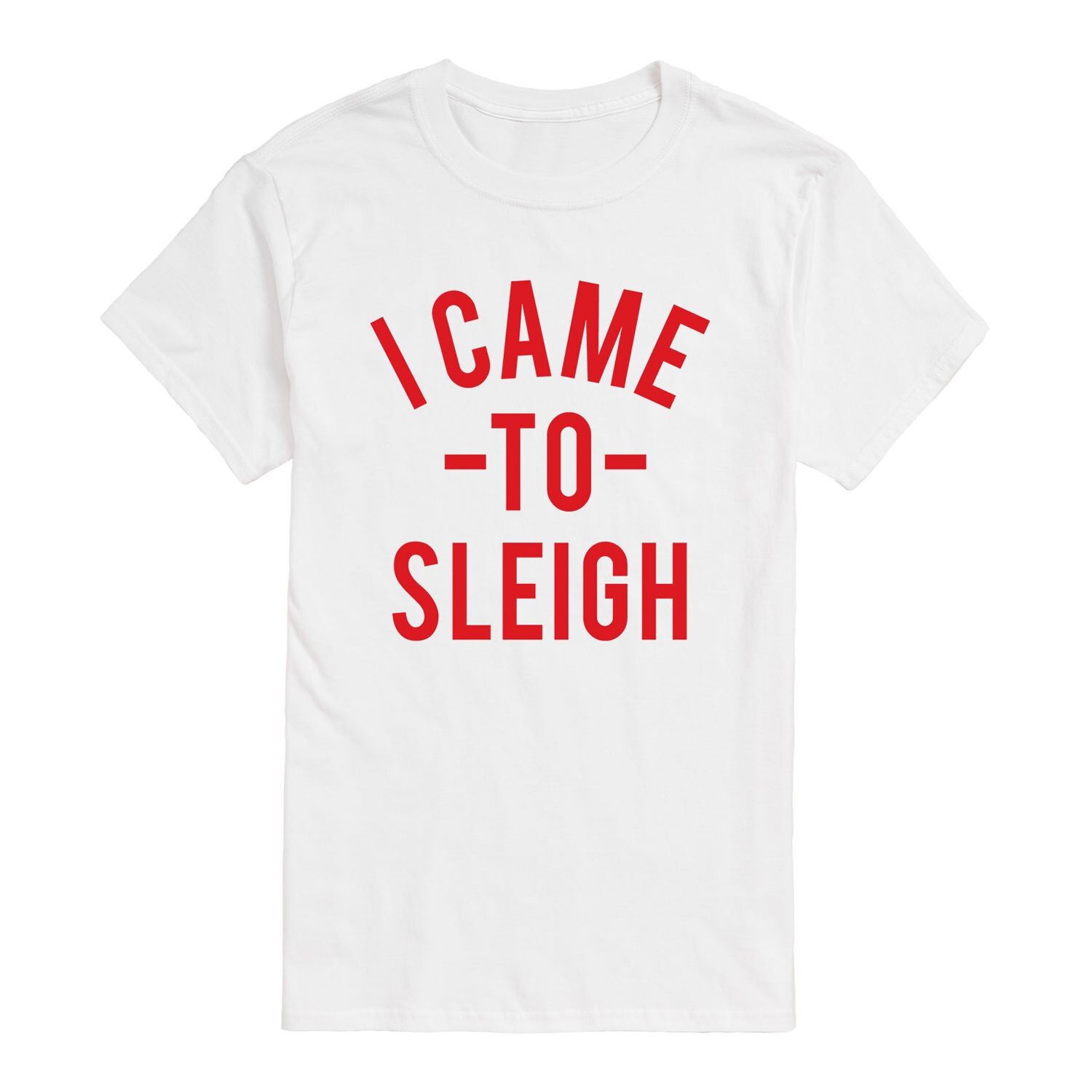 

Мужская футболка I Came To Sleigh Licensed Character