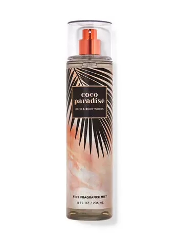 

Тонкий ароматный мист Coco Paradise, 8 fl oz / 236 mL, Bath and Body Works
