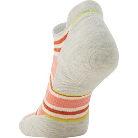 

Носки Run Targeted Cushion Stripe до щиколотки женские Smartwool, бежевый