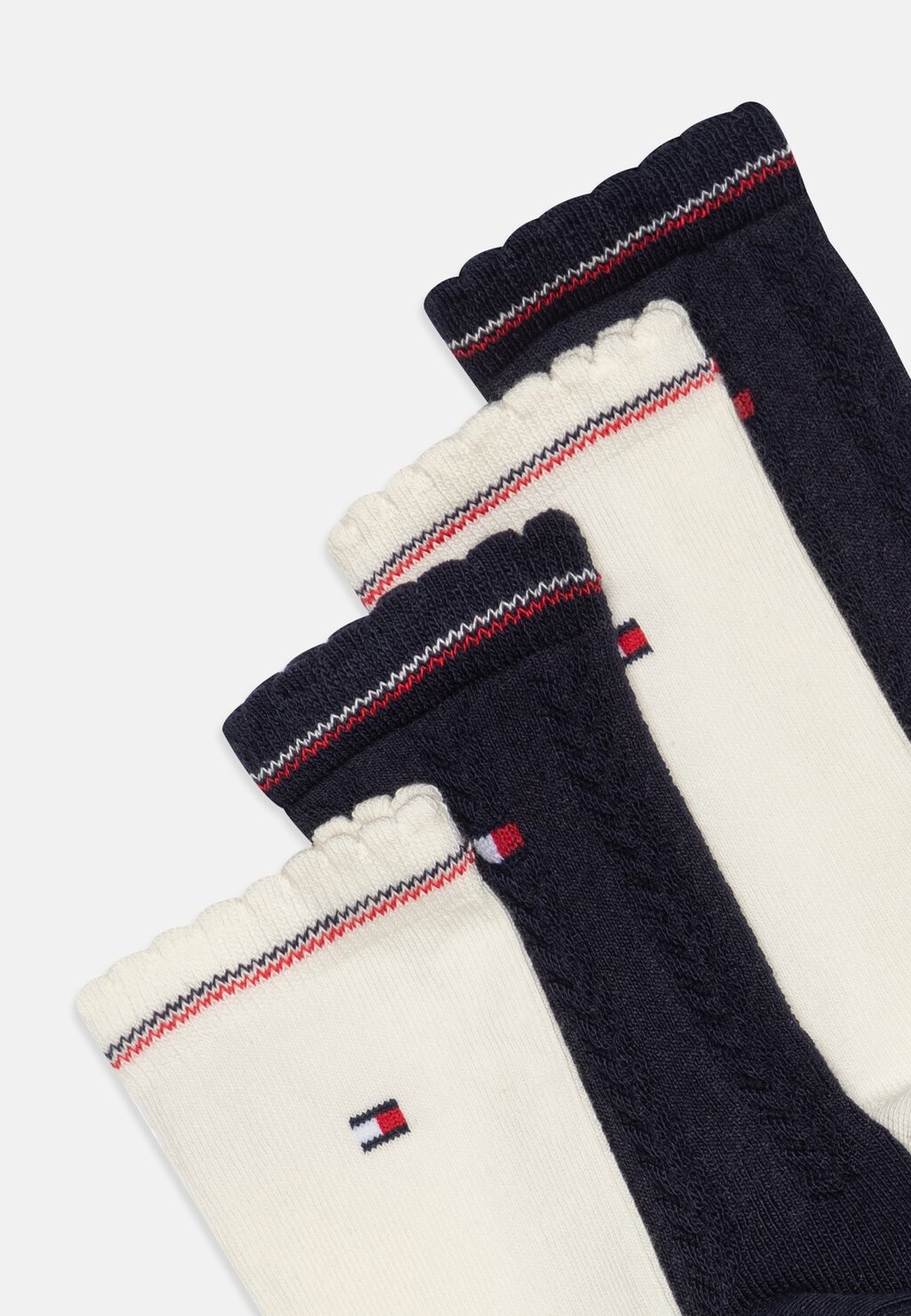 

Носки KIDS CABLE UNISEX 4 PACK Tommy Hilfiger, черный