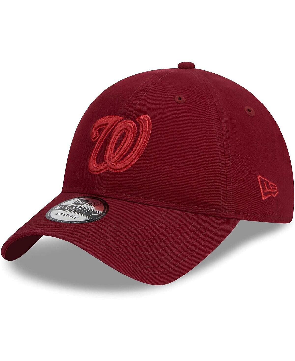 

Мужская регулируемая кепка Cardinal Washington Nationals Color Pack 9TWENTY New Era