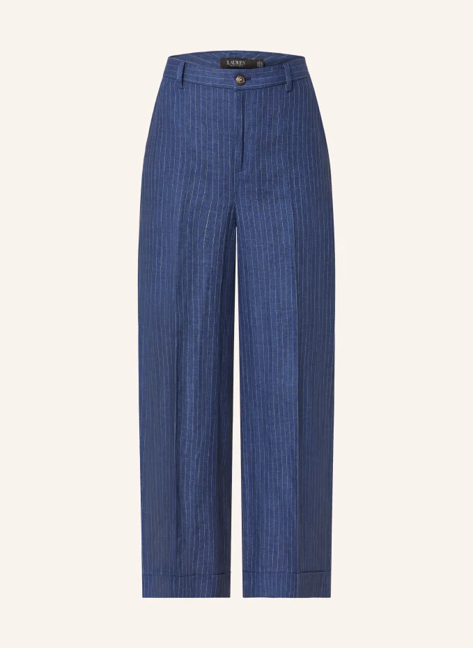 

Льняные кюлоты в джинсовом стиле Lauren Ralph Lauren, белый